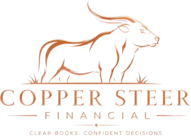 Copper Steer Financial LLC — Clear Books. Confident Decisions.